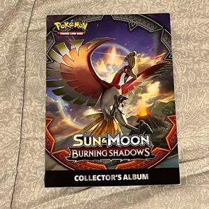 New Pokémon Sun & Moon Burning Shadows Collector’s Album Book